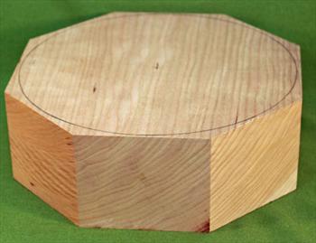 Bowl #514 - Large Solid Cherry Bowl Blank ~ 8" x 3" ~ $32.99